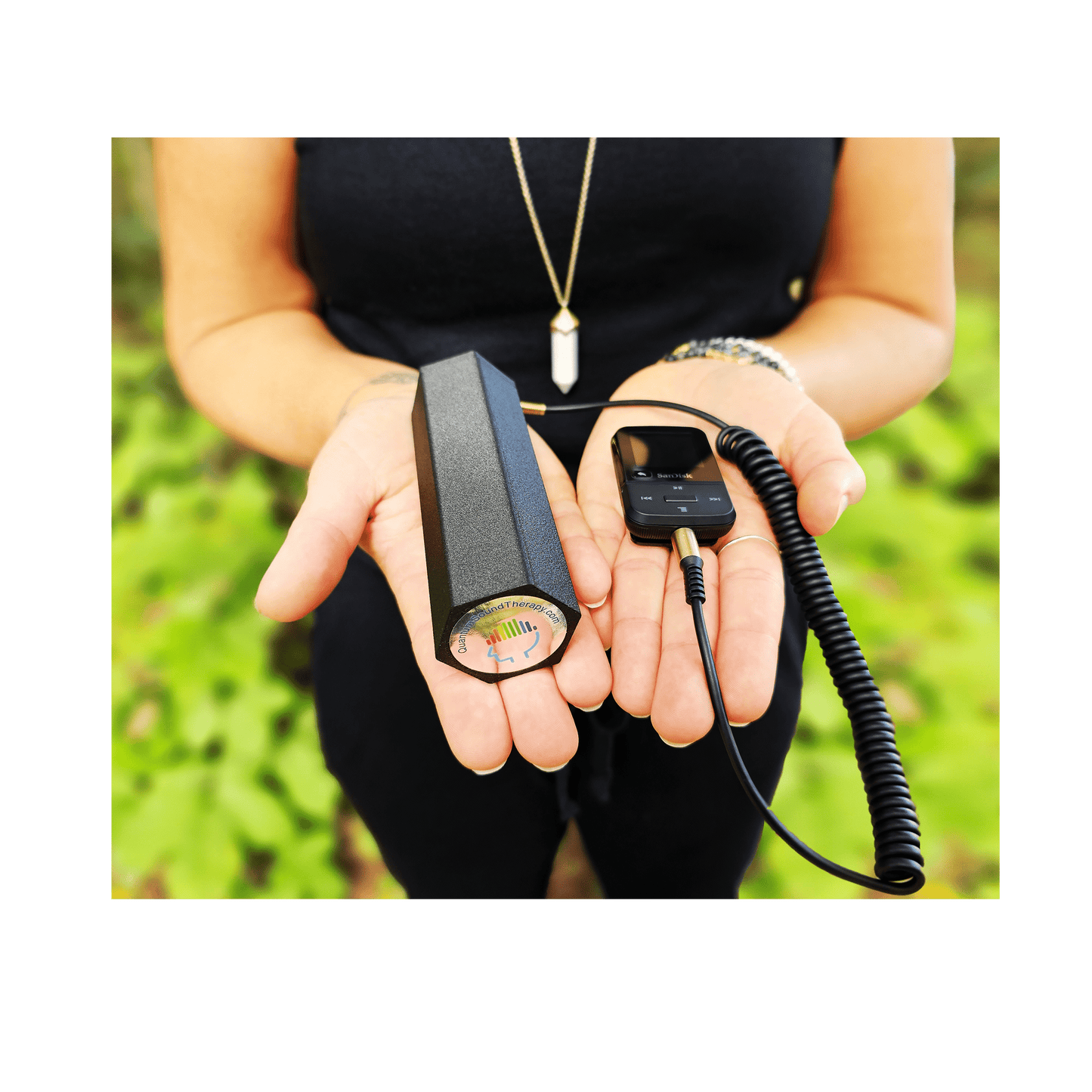 Om Pocket with and Raise Your Frequency Sound Therapy